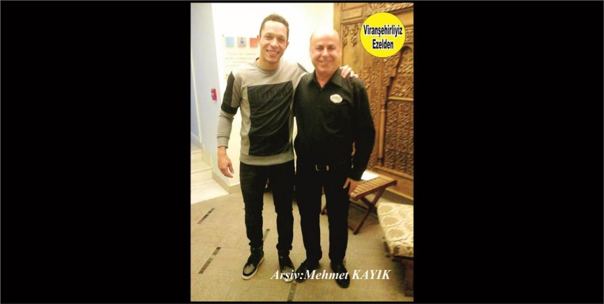 Hemşehrimiz Recep Özer ve Beşiktaşlı Futbolculardan Adriano Correıa