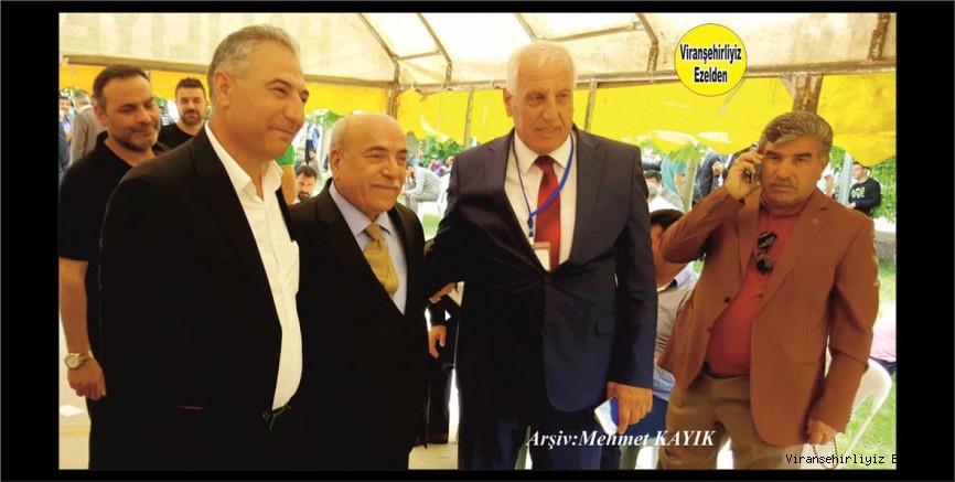 Hemşehrimiz Sanayici – İşadamı Abdulhalim Tepret, Mehmet Yıldız, Cuma Koyuncu ve Şanlıurfa Eski Belediye Başkanı Ahmet Bahçıvan