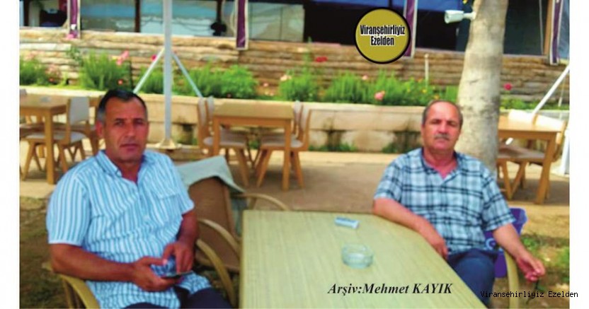 Hemşehrimiz Şanlıurfa’da yaşayan, Rağıp Ural ve Kardeşi Fuat Ural