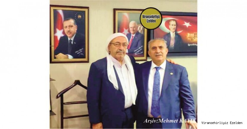 Hemşehrimiz Şanlıurfa Eski Milletvekili Mehmet Akyürek ve Hacı Seydo Akçan