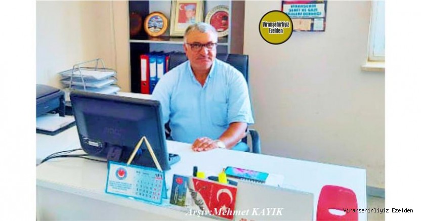 Hemşehrimiz Şanlıurfa Şehit Gazi Sen İl Başkanı Mehmet Sait Kızılboğa