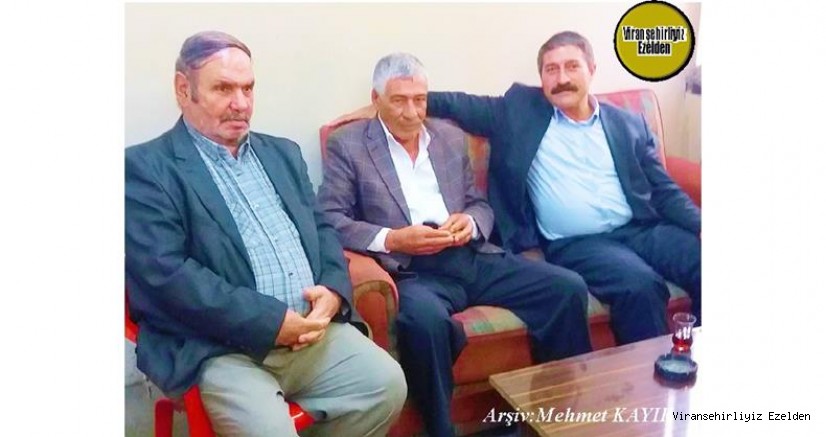 Hemşehrimiz Sevilen İnsan Merhum Abdulkadir Yavuzkaplan(Çavuş Dayı), Sabri Araz ve Halil Hançer
