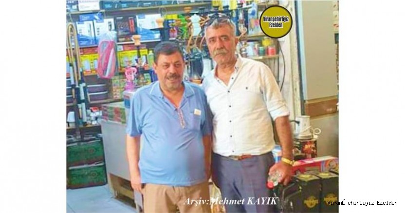Hemşehrimiz Siverek’te Esnaflık Yapan, Sevilen İnsan Menduh Polat ve Arkadaşı Ahmet Çağrı