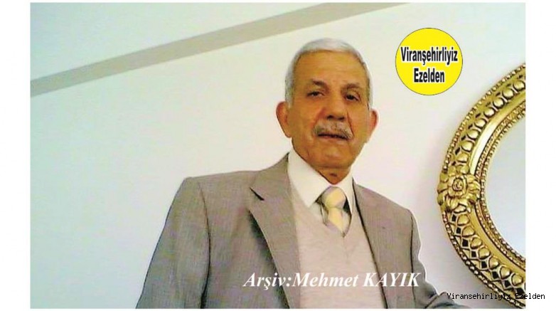 Hemşehrimiz Uzun Yıllardan Beridir İstanbul’da yaşamış, Merhum Halit Önen