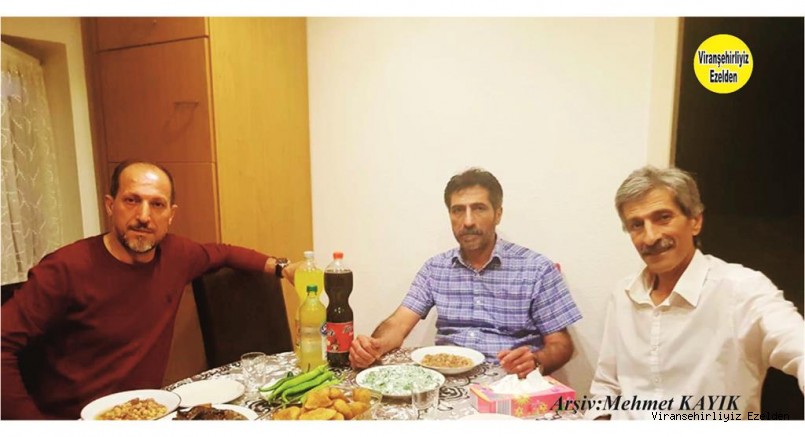 Hemşehrimiz Uzun Yıllardır Almanya’da Yaşayan, Mehmet Seyrek, Kardeşi Musa Seyrek ve Yeğeni Halil Uçar