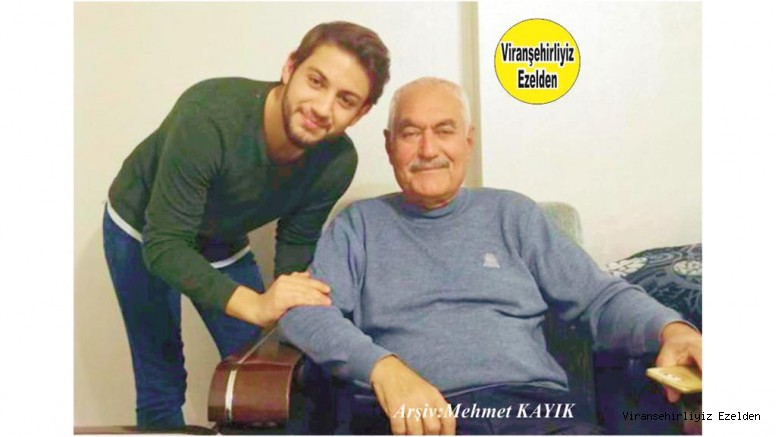 Hemşehrimiz Viranşehir Adliyesi Emekli Başkatibi Cemal Bakırcı ve Torunu Ahmet Alkan