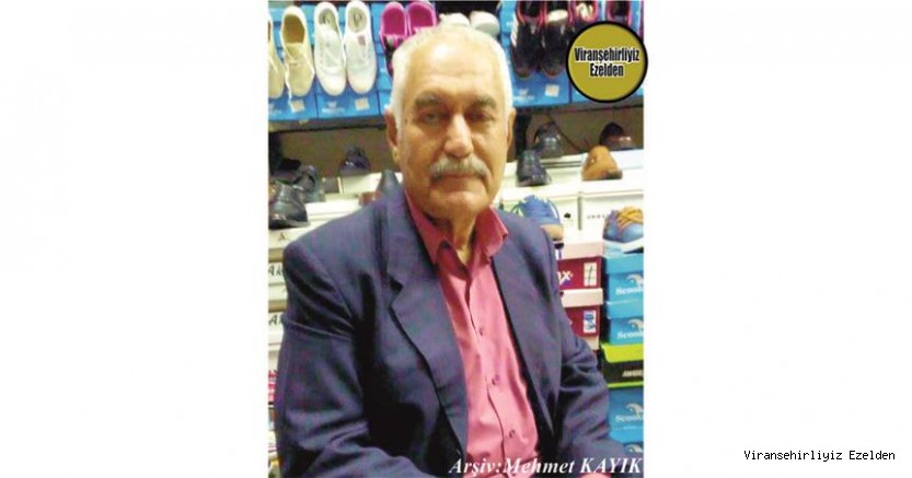 Hemşehrimiz Viranşehir Adliyesi Emekli Yazı İşleri Müdürü Cemal Bakırcı