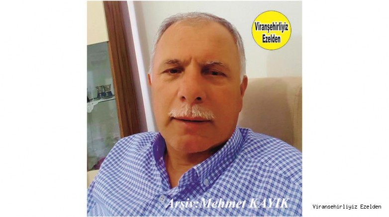 Hemşehrimiz Viranşehir Askerlik Şubesinde Yıllarca Memur olarak Hizmet vermiş Mehdi Turgut