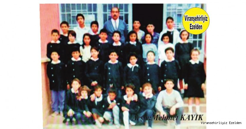 Hemşehrimiz Viranşehir Atatürk İlkokulu Eski Müdürü Ahmet Sert ve Eski Öğrencileri