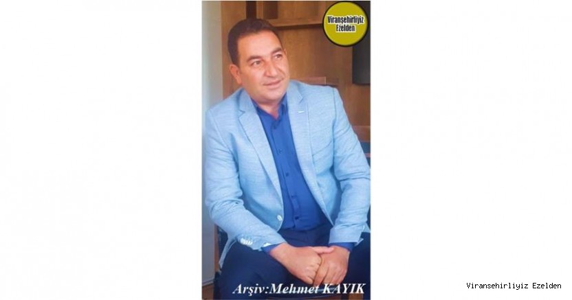 Hemşehrimiz Viranşehir Belediye Meclis Üyesi, Şimdi Mersin’de Yaşayan Münir Kanar