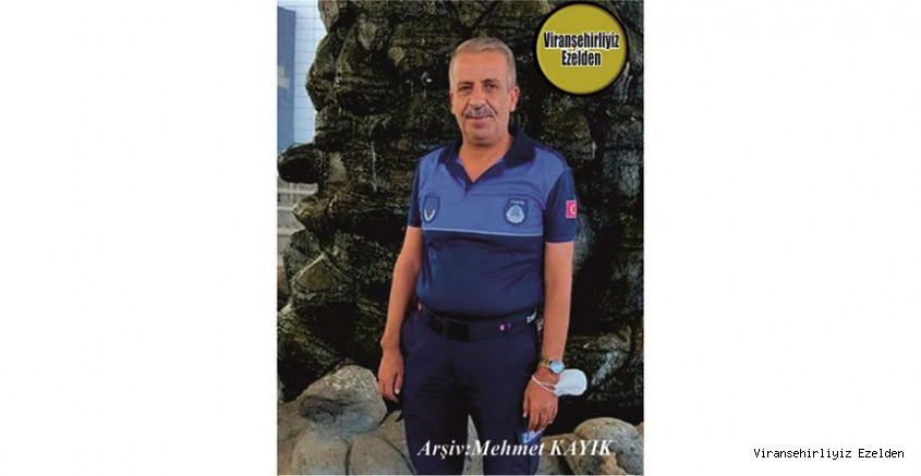 Hemşehrimiz Viranşehir Belediye Zabıta Memuru Halil Serme