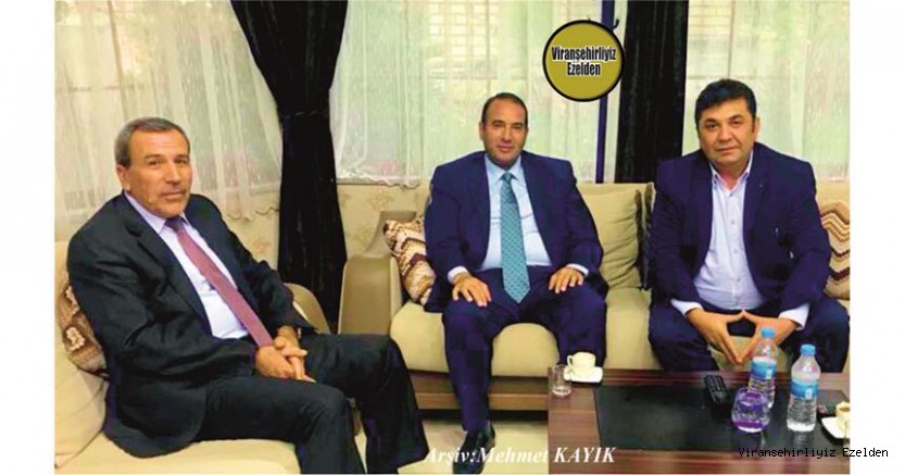 Hemşehrimiz Viranşehir Belediyesi Başakn Eski Yardımcısı Aslan Çiftçi, Mehmet Yıldırım ve Viranşehir İlçe Emniyet Müdürü Kılıç Aslan