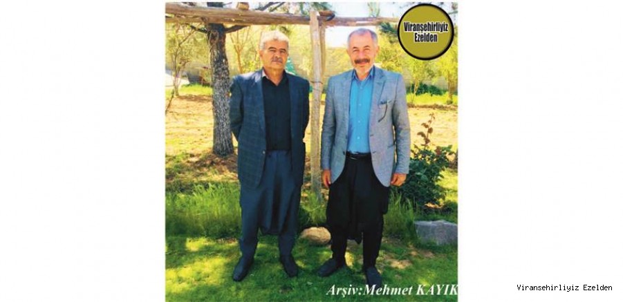 Hemşehrimiz Viranşehir Belediyesi Bünyasinde Yıllarca Görev yapmış, Semo olarak tanınan, İsmail Yağan ve Akrabası Halil Yağan