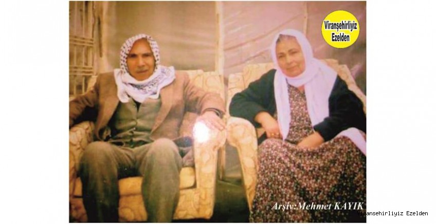 Hemşehrimiz Viranşehir Belediyesi Eski Emekli Personellerinden Ömer Düz(Ammori) ve Eşi Merhume Suat Düz