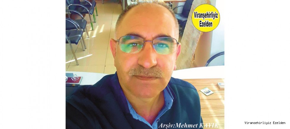 Hemşehrimiz Viranşehir Belediyesi Eski Personellerinden, Sakıp(Tiyesti) Yeşialağaç