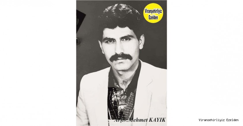 Hemşehrimiz Viranşehir Belediyesi Eski Zabıta Memurlarından olan ve Genç Yaşta Hayatını Kaybeden, Merhum Ahmet Zeki Can