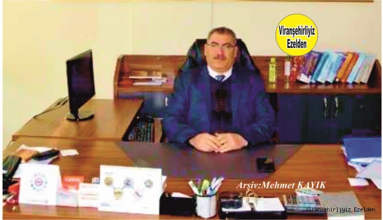 Hemşehrimiz Viranşehir Belediyesi Fen İşleri Müdürü Mahmut Güldaş