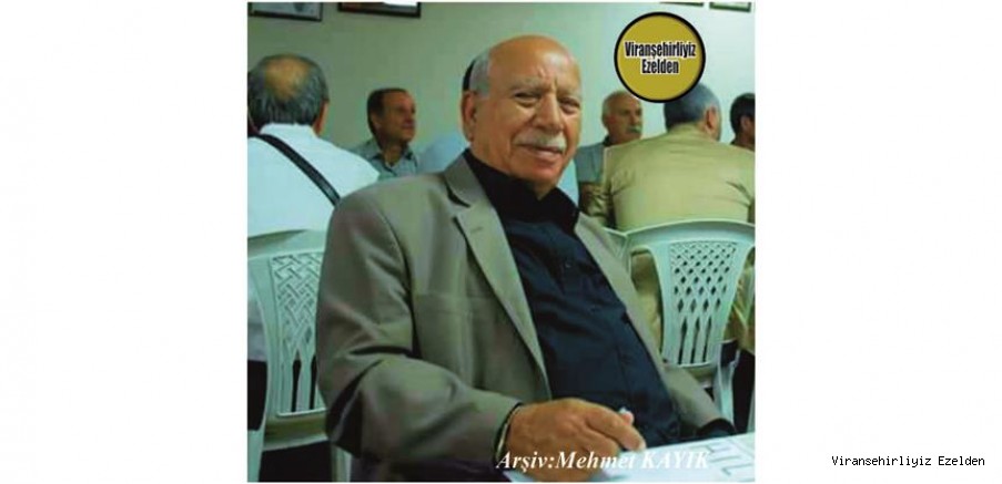 Hemşehrimiz Viranşehir Belediyesi İtfaiye Amiri olarak Yıllarca Görev yapmış, Mustafa Diken