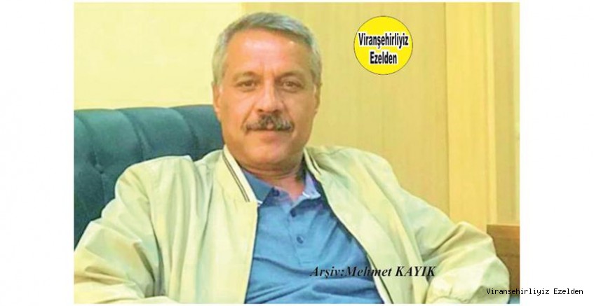 Hemşehrimiz Viranşehir Belediyesi Meclis Üyesi Değerli İyi İnsan Eyyüp Öztürk(Annabi)