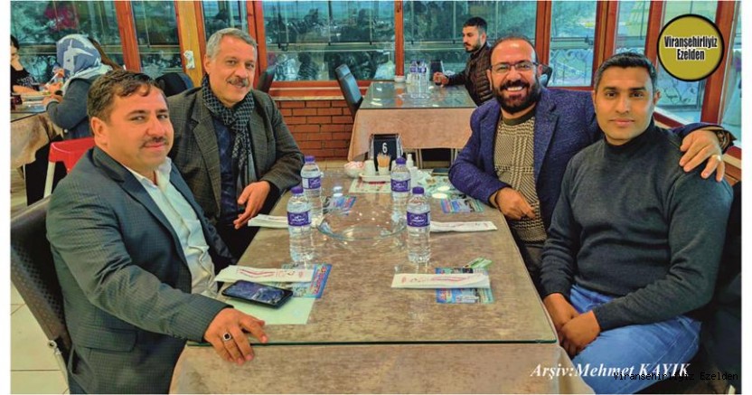 Hemşehrimiz Viranşehir Belediyesi Meclis Üyesi Eyyüp Öztürk, Halil Servet, Mehmet Karadaş ve Ali Talayhan