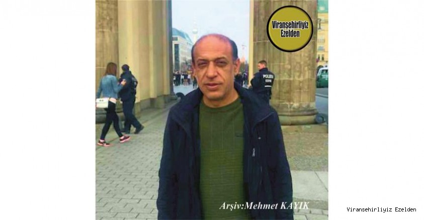 Hemşehrimiz Viranşehir Belediyesi Sağlık İşleri Müdürü Veteriner Hekim Mahmut Çetin