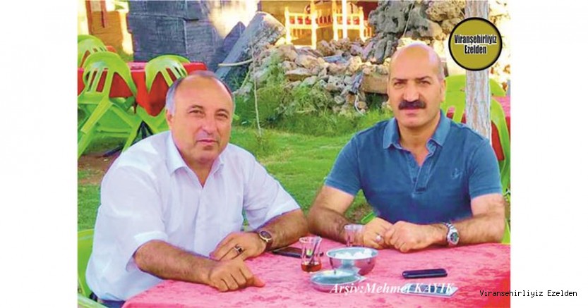 Hemşehrimiz Viranşehir Belediyesinde Yıllarca Birlikte Görev yapmış, Aziz yeter ve Vahit Yıldız