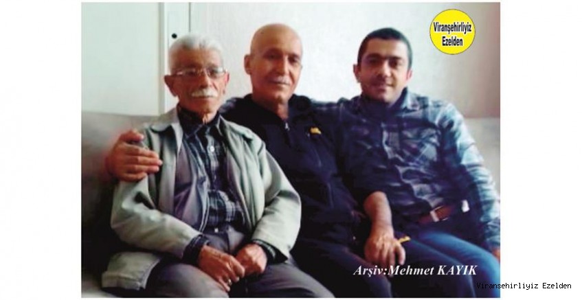 Hemşehrimiz Viranşehir Belediyesinde Yıllarca Görev yapmış, Ahmet Müjde Oğlu Eyyüp Müjde ve Mustafa Karagöz