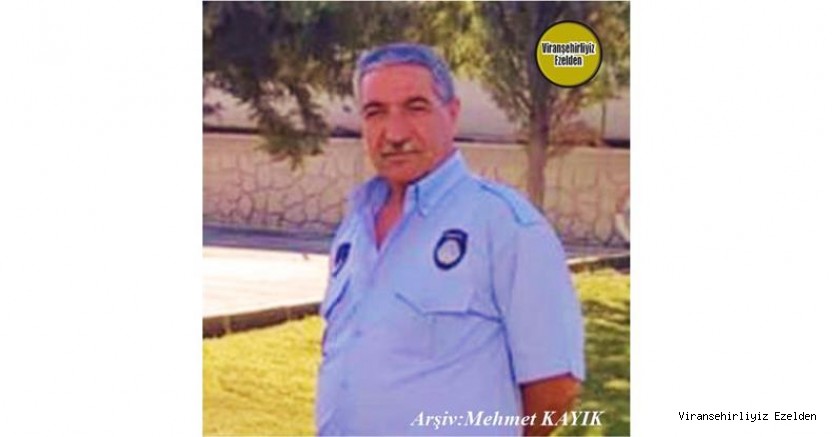 Hemşehrimiz Viranşehir Belediyesinde Yıllarca Zabıta Memuru olarak, Görev yapmış, Emekli Zabıta Memuru Mehmet Kanar
