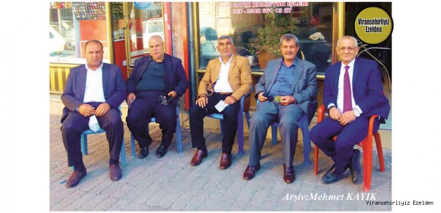 Hemşehrimiz Viranşehir CHP İlçe Başkanı Remzi Taylan, Hamza Bayar, Mustafa Sünger ve Arkadaşları