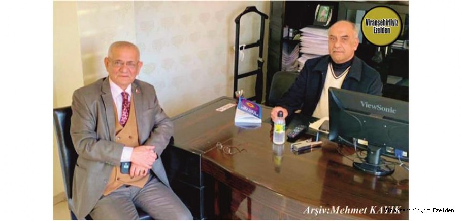 Hemşehrimiz Viranşehir CHP İlçe Başkanı Remzi Taylan ve Mali Müşavir Eyyüp Kırıcı