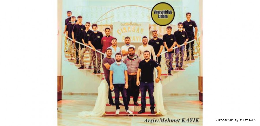 Hemşehrimiz Viranşehir Çırağan Düğün Sarayı İşletmecisi Salih Sağır, Görevlilerinden Resul Sağın ve Diğer Arkadaşları
