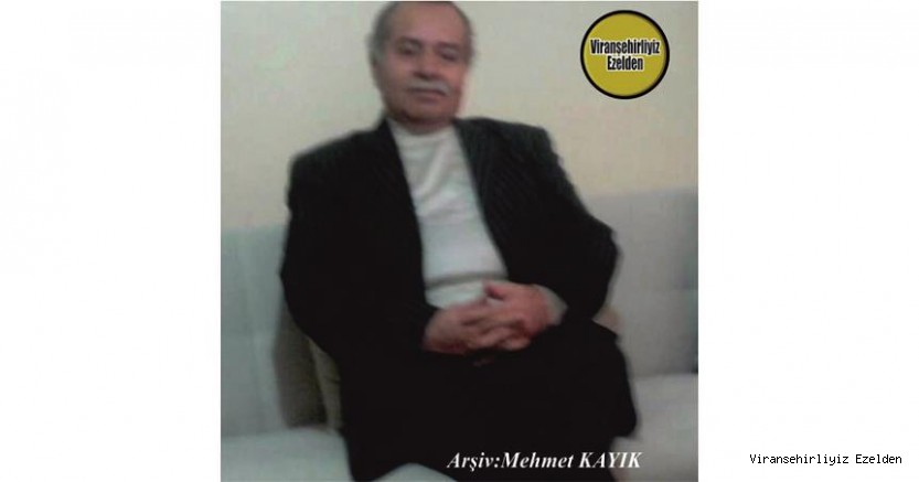 Hemşehrimiz Viranşehir Cumhuriyet Meydanında Yıllarca Esnaflık yapmış, Sevilen, Beyefendi İnsan Naif Enez