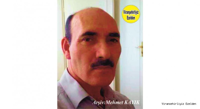 Hemşehrimiz Viranşehir Çuvanlı Aşireti Balulya kabilesine mensup Merhum Mehmet Ali Duygu