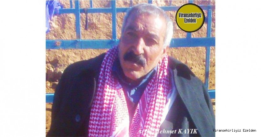 Hemşehrimiz Viranşehir’de 03 Haziran 2021 Günü Vefat etmiş, Sevilen İnsan Merhum Aziz Hansu