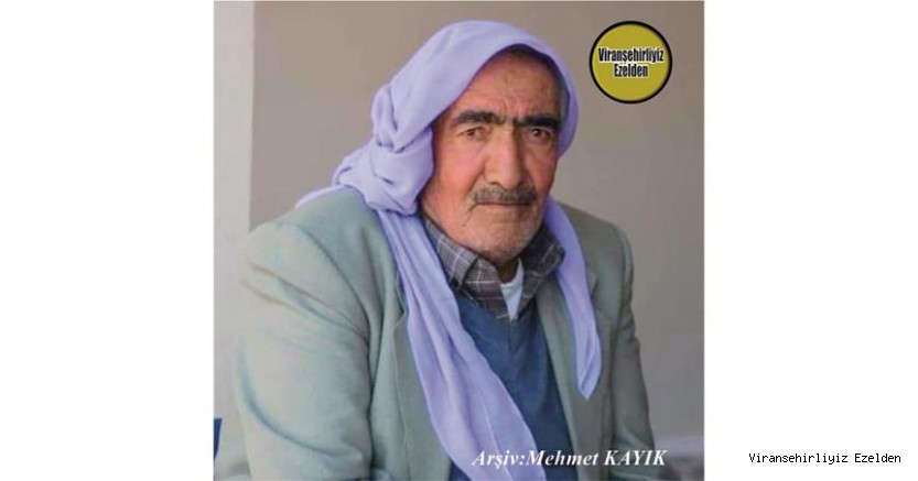 Hemşehrimiz Viranşehir’de 08 Ocak 2021 Günü Vefat etmiş, Sevilen İnsan Merhum Aziz Dincan