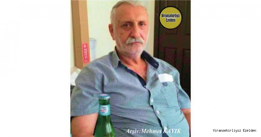 Hemşehrimiz Viranşehir’de 13 Aralık 2020 Günü Vefat etmiş, Sevilen Güzel İnsan Merhum Mehmet Uzun