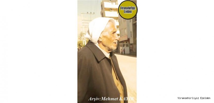 Hemşehrimiz Viranşehir’de 2 Ay Önce Vefat etmiş, Sevilen İnsan Merhum Ali Görür