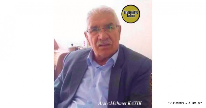 Hemşehrimiz Viranşehir’de 22 Aralık 2020 Günü Vefat etmiş, Merhum Ömer Ayhan