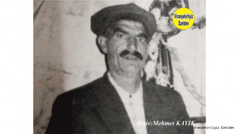 Hemşehrimiz Viranşehir’de Abde Pirĕe olarak tanınan  Merhum Abdullah Yartuğ