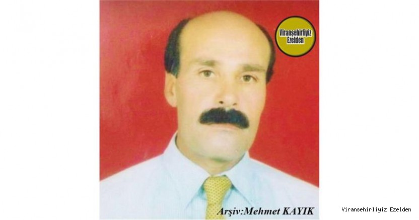 Hemşehrimiz Viranşehir’de Apo Olarak tanınan, Sevilen İnsan Merhum Mehmet Şerif Mutlu