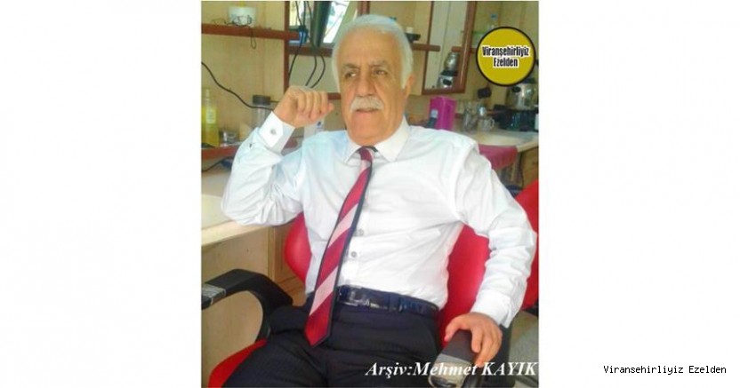 Hemşehrimiz Viranşehir’de Berberlik Sektöründe Yıllarca Esnaflık yapmış, Berber Gani Önen
