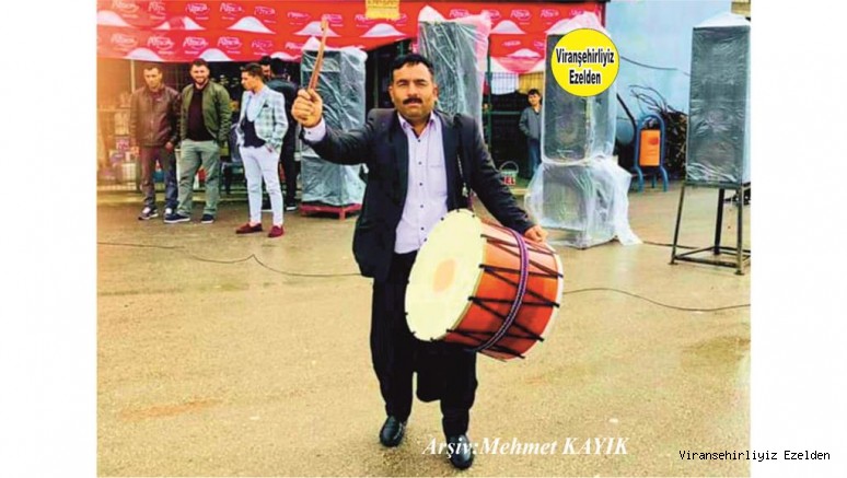Hemşehrimiz Viranşehir ‘de Bir Düğünü Şenlendirmiş Davulcu Merhum Yılmaz Sağın