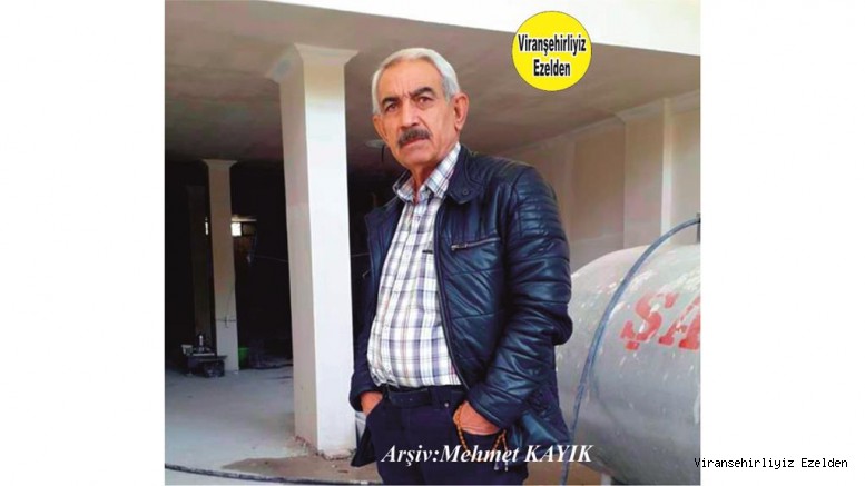 Hemşehrimiz Viranşehir’de Esnaflık yapmış, Turan Çakmak