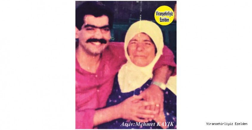 Hemşehrimiz Viranşehir’de Evde Külünçe ile Birlikte Tandır Ekmeğinin Meşhur İsmi Merhume Meryem Ataç ve Oğlu Umran Ataç