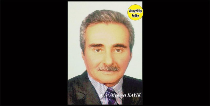 Hemşehrimiz Viranşehir’de Geçmiş Yıllarda Gazetecilik yapmış, Eski Gazeteci Vahap Kılınç