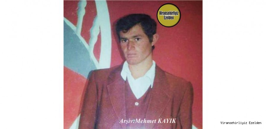 Hemşehrimiz Viranşehir’de Genç Yaşta Vefat etmiş, Merhum Ali Talay