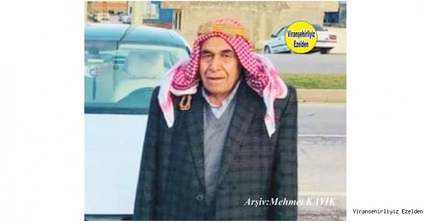 Hemşehrimiz Viranşehir’de Hacı Salım olarak tanınan, Hacı Salim Bilen