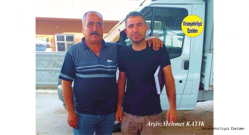 Hemşehrimiz Viranşehir’de Hal Pazarında Esnaflık yapmış, Mehmet Al ve Semt Pazarı Esnafı Orhan Karavar