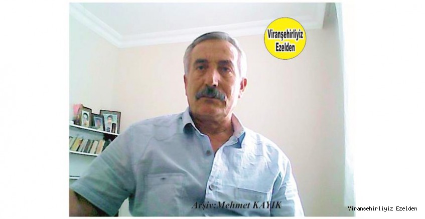Hemşehrimiz Viranşehir’de İnşaat Sektöründe Dürüst Kişiliği ile Kendini Kabul ettirmiş, Ahmet Usta olarak tanınan, Ahmet Çelik