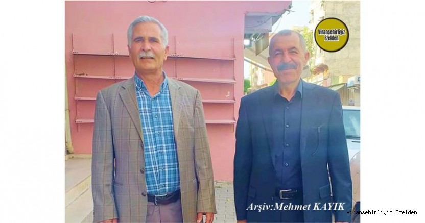 Hemşehrimiz Viranşehir’de İnşaat Sektöründe Yıllarca Esnaflık yapmış, Halil Yağan(İnci Baba) ve İbrahim Çelik